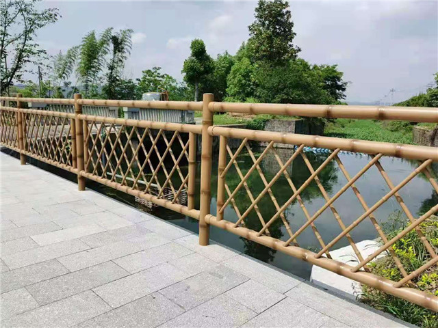 河道用仿竹護(hù)欄